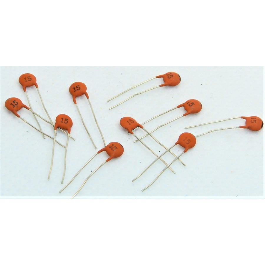 セラミックコンデンサ 15（15pF）50V 10本 : かすかべでんき - 通販