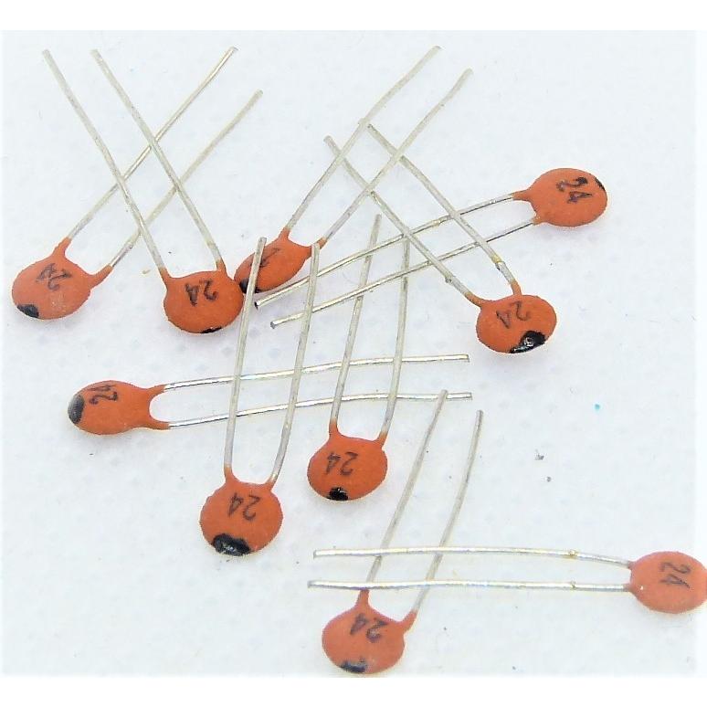 セラミックコンデンサ 24（24pF）50V 10本 : かすかべでんき - 通販