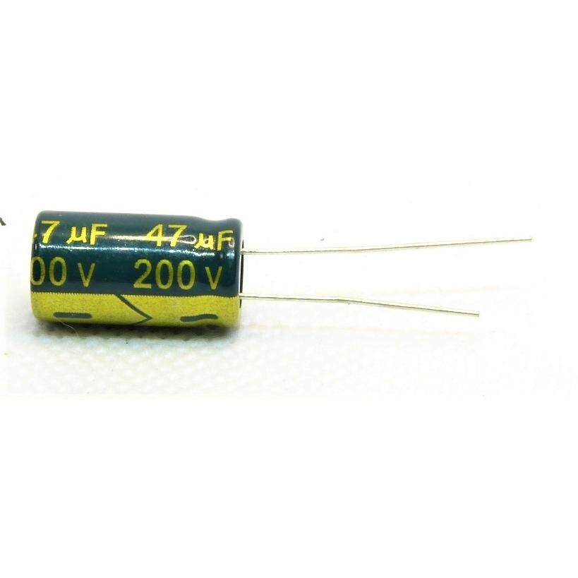 電解コンデンサ 200v 47μF 105°C 1個(200v 47uf) : かすかべ 電解コンデンサ 200v 47μF 105°C 1個(200v 47uf) : かすかべ