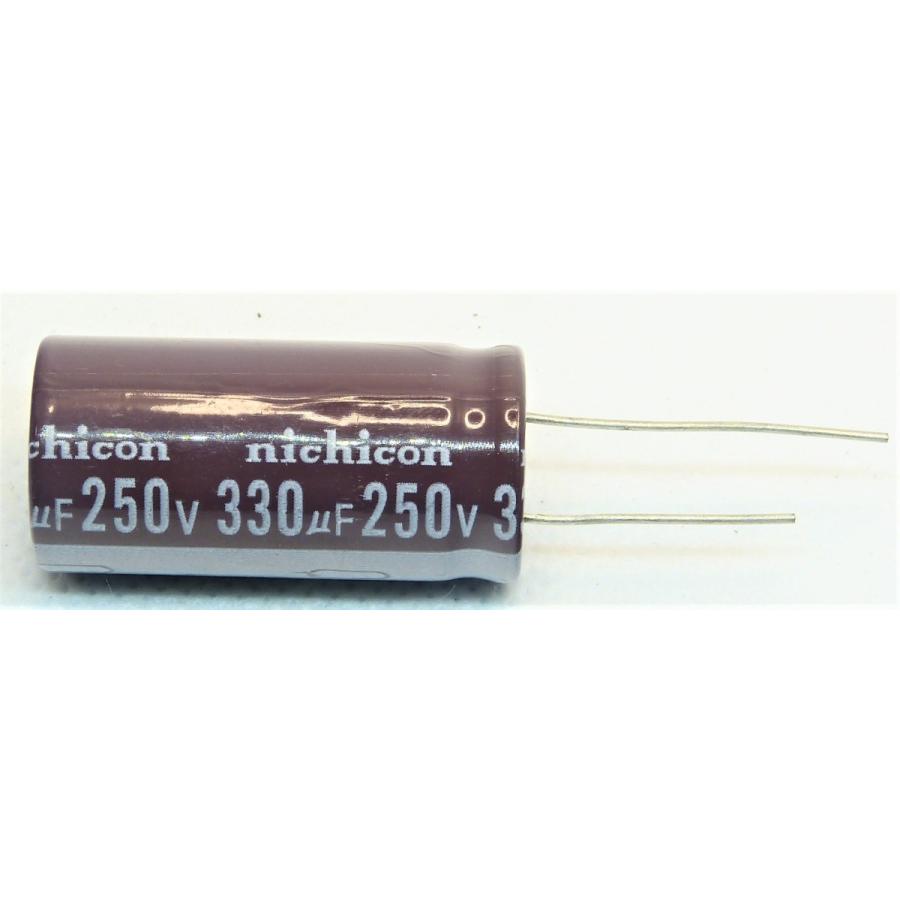 電解コンデンサ 250v 330μF 105°C 1個（250v 330uf） : かすかべでんき