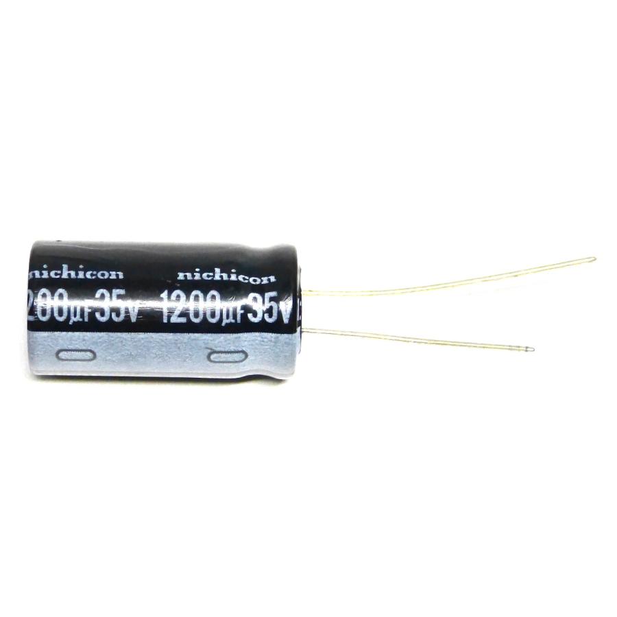 電解コンデンサ 35v 1200μF 105°C 1個（35v 1200uf） : かすかべでんき