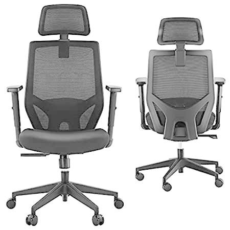 素敵でユニークな with Chair Mesh Chair, Office 特別価格Ergonomic Lumbar Bac好評販売中 High Tribesigns Support, 骨盤、姿勢矯正クッション、チェア