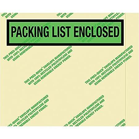 人気が高い 1/2" 4 Envelopes, Enclosed" List 特別価格Environmental"Packing x 100好評販売中 Green, 1/2", 5 OPPテープ
