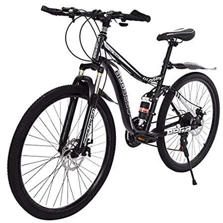 特別価格Tengma 26in Men's Bike for a Path, Trail & Mountains,Black, Carbon Steel Fu好評販売中 内装変速機