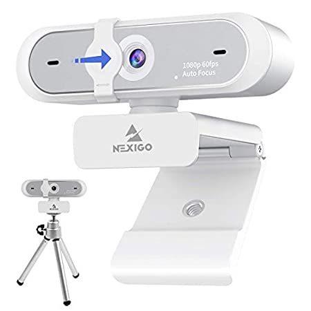 輝い 60FPS 特別価格1080P Streaming US好評販売中 FHD AutoFocus NexiGo Kits, Tripod Mini with Webcam Webカメラ