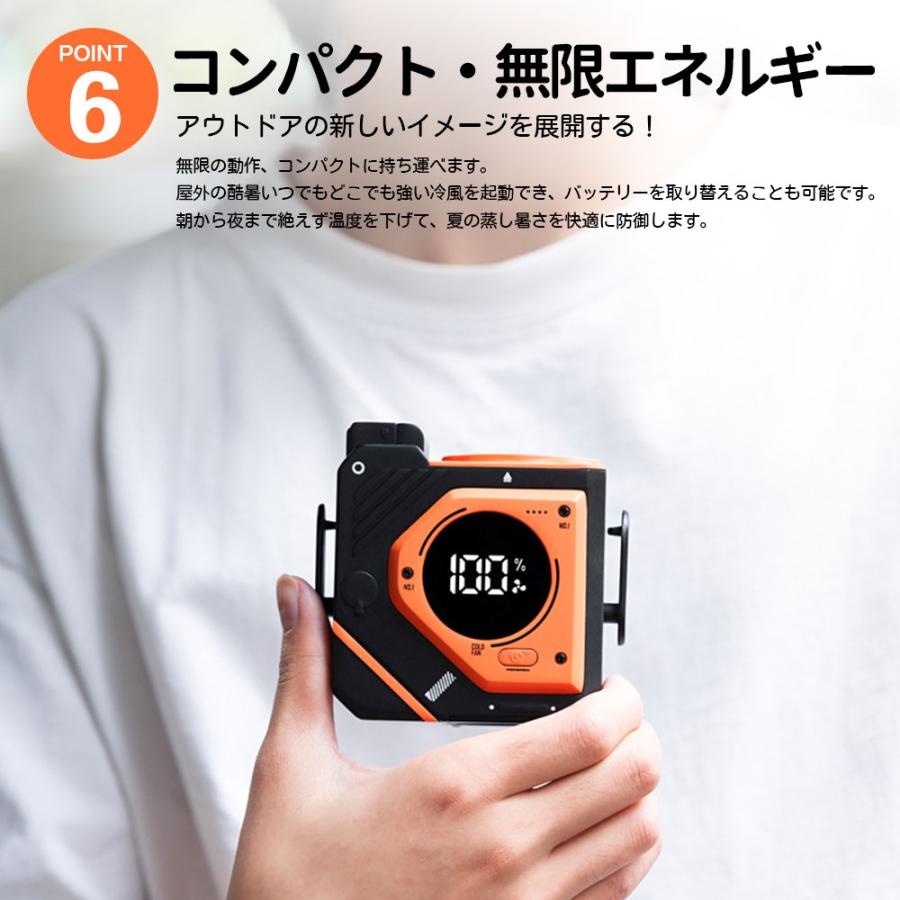 腰掛け扇風機 扇風機 首掛け扇風機 4WAY ベルトファン ネッククーラー