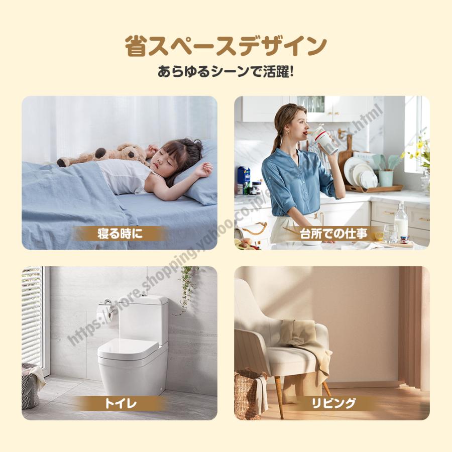 セラミックヒーター 小型 壁掛け 3秒速暖 家庭用 暖風機 恒温 LED温度