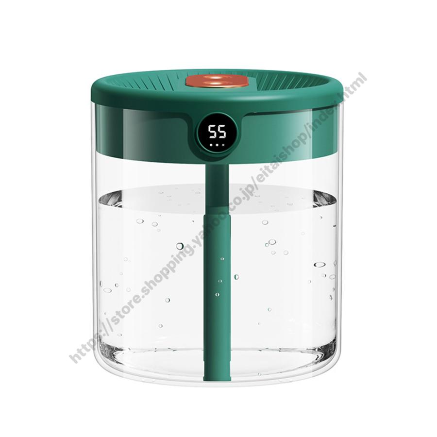 新発売・大人気 加湿器 超音波式加湿器 2L USB給電式 小型 ダブル