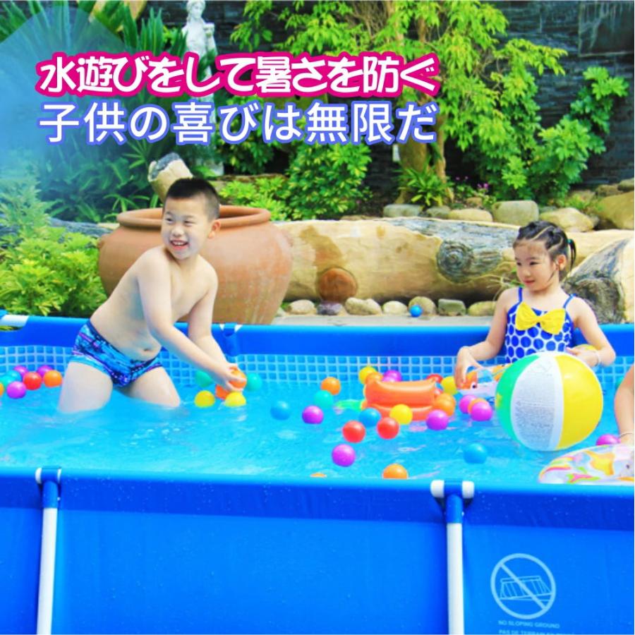 プール インテックス INTEX28272 3m 大型 家庭用 子供用 自宅用 フレームプール レジャープール 水遊び 遊具 屋外使用可能 暑さ対策 海水浴 300cm×200cm×75cm | ブランド登録なし | 06