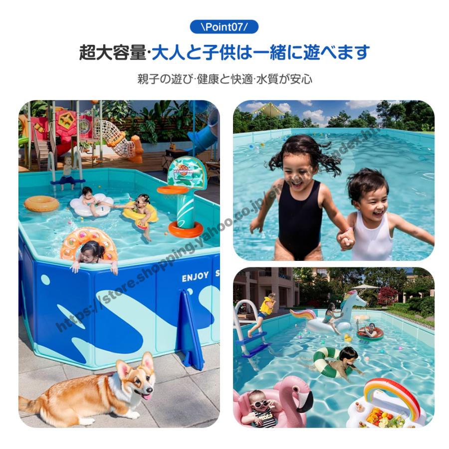 新発売☆ビニールプール 折り畳み式 空気入れ不要 1.6m 2.2m 2.6m 3.2m