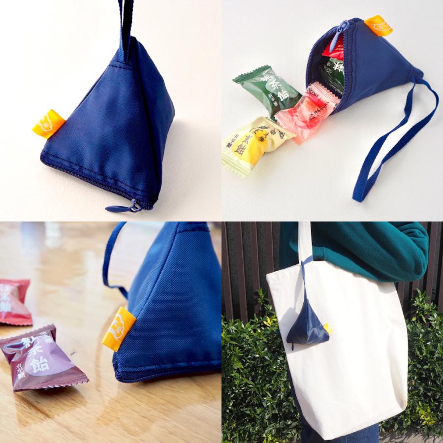 榮太樓 榮太樓飴 透かし箱 PETケース 詰合せ6本入 飴ポーチ（紺）付 | 榮太樓 | 04