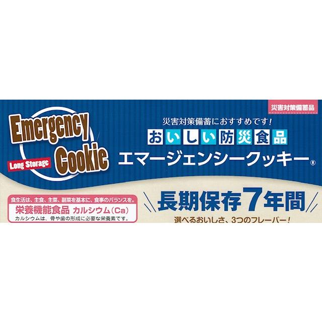 エマージェンシークッキー（抹茶味） 1箱100食入り7年保存