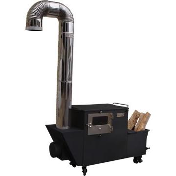 ロケットストーブ 調理機能付き クックザウルス ａｍj 600型 薪 枯れ枝 木の葉 小枝など自然燃料を活用する燃焼効率の高いエコなストーブです 震災時の寒さ対策に ペンション キャンプ場 観光農園に Amj 600 ロケットストーブ 調理機能付き クックザウルス １台