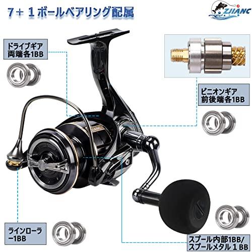 Zjiancスピニングリール6000 リール6000番スピニングリール 淡水釣りリール ギア比5 0 ジギングリール ショアジギングリール Az47d6a26c00 栄斗ヤフーショップ 通販 Yahoo ショッピング