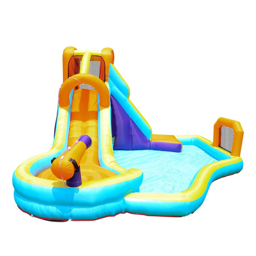 大型 プール エアー 遊具 滑り台 ビニールプール 大型プール トランポリン すべり台 大型遊具 キッズハウス プレイハウス     商品情報    