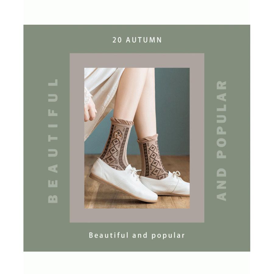 靴下 ソックス レディース 送料無料 花柄 ショート 締め付けない ゆったり 綿 ゆるい 口ゴム 送料無料 お正月 お歳暮 福袋 |  | 11