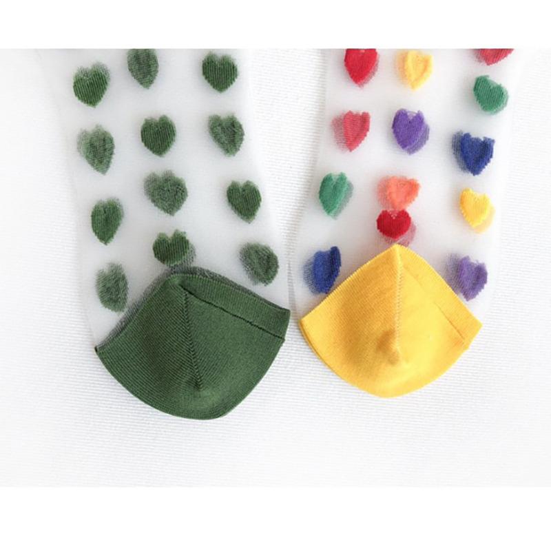 靴下 レースショートソックス レディース シースルー シアー 脱げにくい ハート ソックス 靴下 インナーソックス 即納 送料無料 お正月 お歳暮 福袋 |  | 17