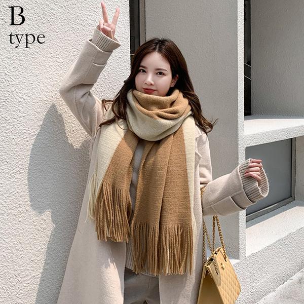 マフラー レディースマフラー 柔らかい 上質 お洒落 2021 秋 冬 春 ふんわり 祝い シンプル ビジネス おしゃれ   プレゼント |  | 02