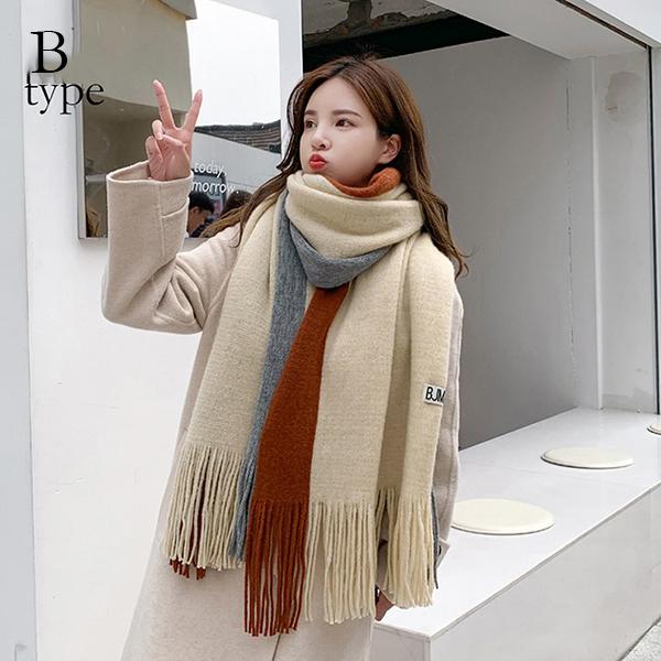 マフラー レディースマフラー 柔らかい 上質 お洒落 2021 秋 冬 春 ふんわり 祝い シンプル ビジネス おしゃれ   プレゼント |  | 04