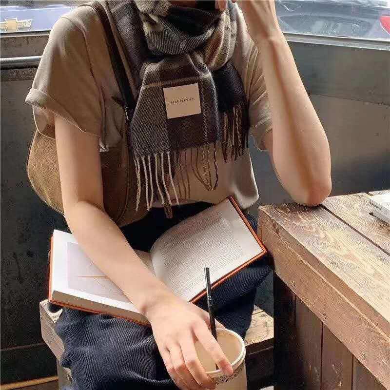 マフラー レディースマフラー 柔らかい 上質 お洒落 2021 秋 冬 春 ふんわり 祝い シンプル ビジネス おしゃれ   プレゼント |  | 05