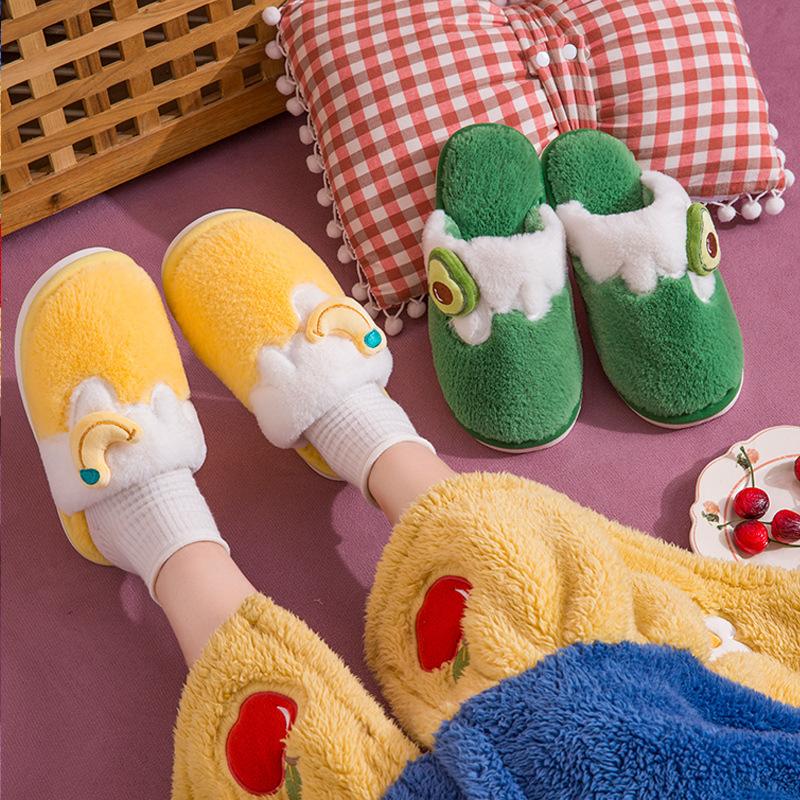 スリッパ おしゃれ ルームシューズ 来客用 春用 秋用 冬用 室内履き 冷え対策 可愛い かわいい 暖かい ふわふわ もこもこ |  | 07
