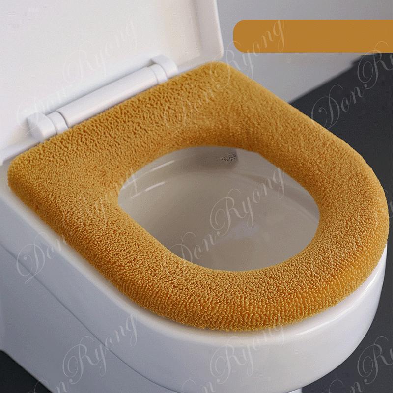便座クッション 便座カバー 便器用 抗菌防臭 厚織 滑り止めッション 出張 取付簡単 保温 暖房 O型 暖かい |  | 29