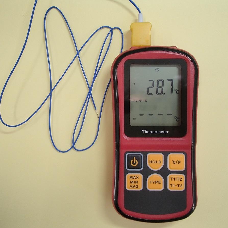 デジタル温度計 （Kタイプ 2ch）GM1312 : エイワEストア 本店 - 通販