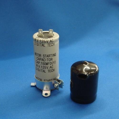コンデンサ　モーター用 モータースタート用ACコンデンサー 125VAC 150μF : 永和電機Yahoo!店