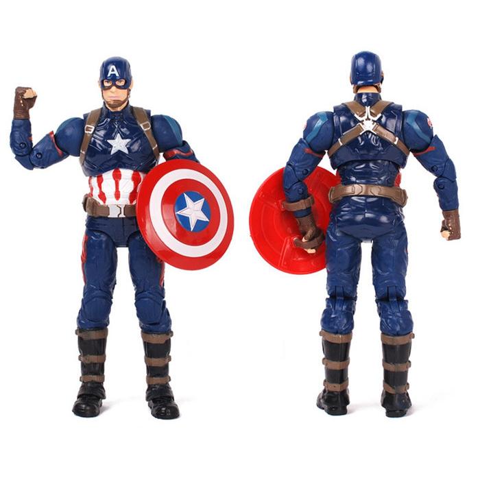 キャプテンアメリカ 可動フィギュア 【アベンジャーズ】高さ約 キャプテンアメリカ 可動フィギュア 【アベンジャーズ】高さ約