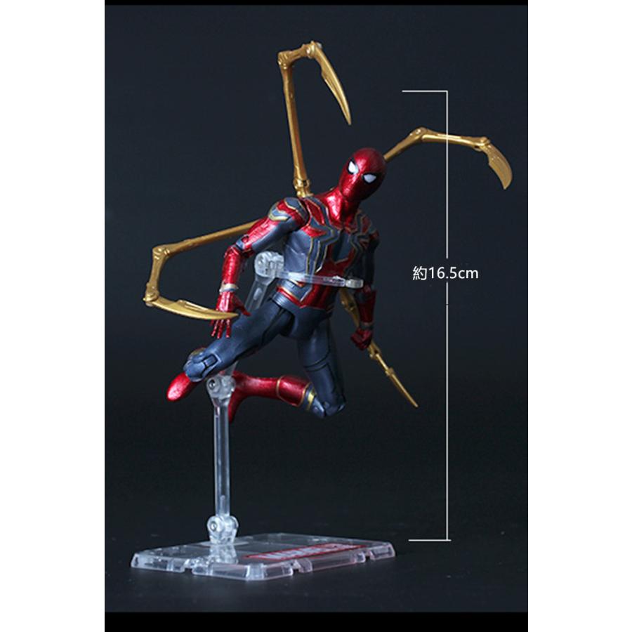 スパイダーマン 可動フィギュア 【アベンジャーズ】高さ約18cm スパイダーマン 可動フィギュア 【アベンジャーズ】高さ約18cm