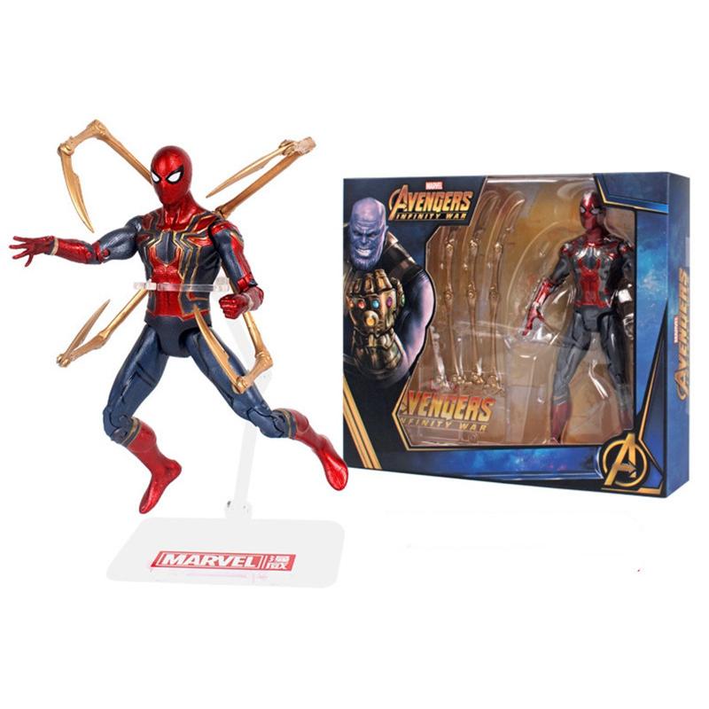スパイダーマン 可動フィギュア 【アベンジャーズ】高さ約18cm スパイダーマン 可動フィギュア 【アベンジャーズ】高さ約18cm