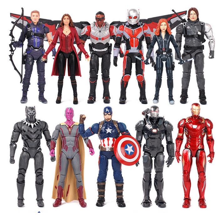 ウィンター ソルジャー 可動フィギュア 【アベンジャーズ】高さ約18cm