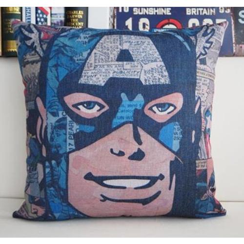 マーベル marvel ヒーロー アベンジャーズ クッションカバー 45x45cm