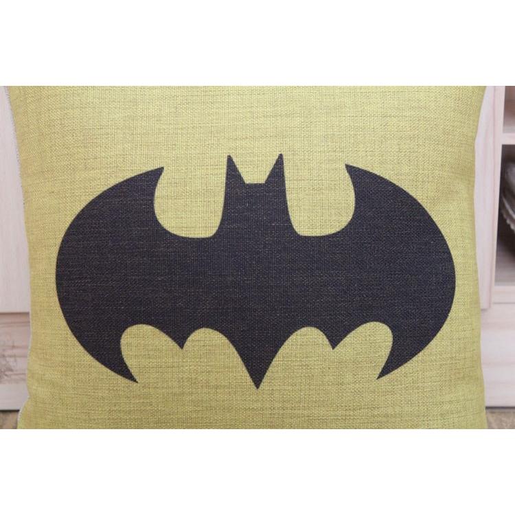 バットマン Batman シンプル クッションカバー 45x45cm : EIWAヤフー店