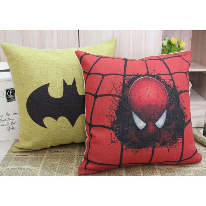 バットマン Batman シンプル クッションカバー 45x45cm : EIWA