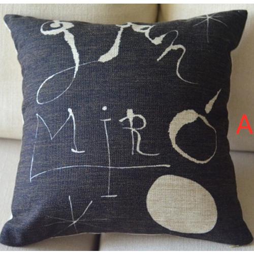 THE CONRAN SHOP 取扱 ジョアン・ミロ クッション JULES PANSU（ジュール・パンス）ジョアン ミロ バード ウーマン