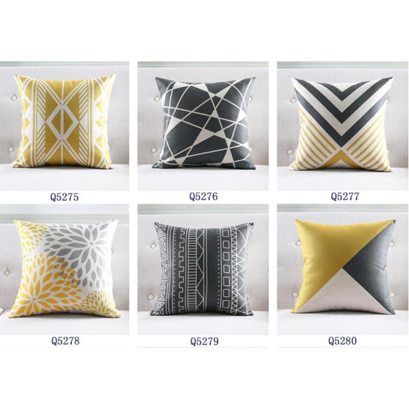 幾何柄 シンプル おしゃれ 北欧 抱き枕 クッションカバー 角型 60x60cm Segurosaurora Com