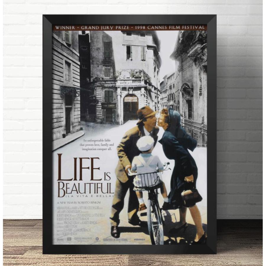 YG My Krazy Life ポスター（フレーム付き ライフ・イズ・ビューティフル』Life Is Beautiful 映画ポスター