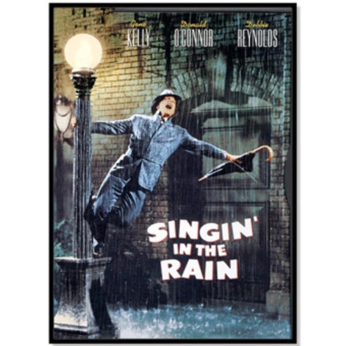 雨に唄えば』Singin' in the Rain 映画ポスター アートフレーム 壁掛け
