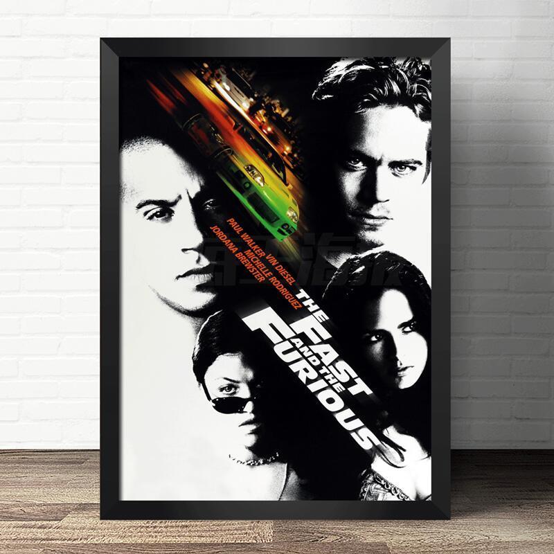 ワイルド・スピード』 Fast & Furious 映画ポスター アートフレーム 