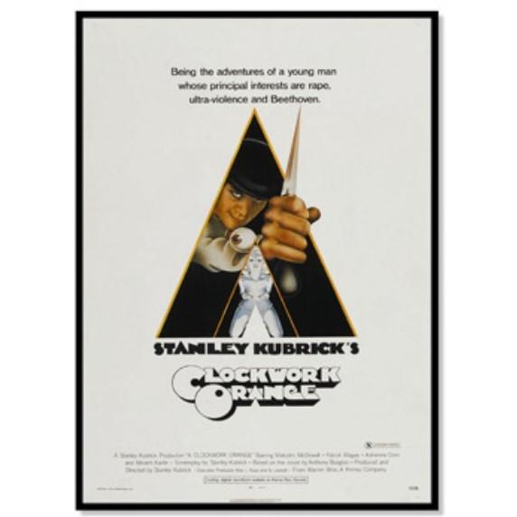 時計じかけのオレンジ』A Clockwork Orange 映画ポスター アート 