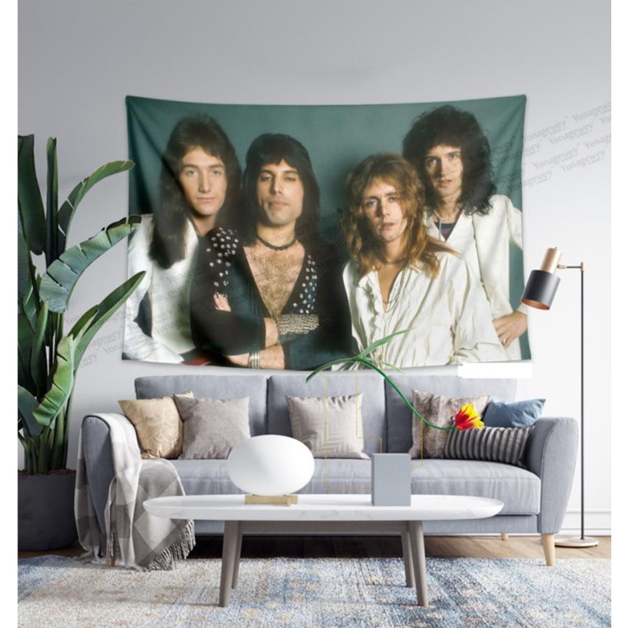 クイーン Queen ロックバンド タペストリー ポスター 壁掛け 壁飾り 壁