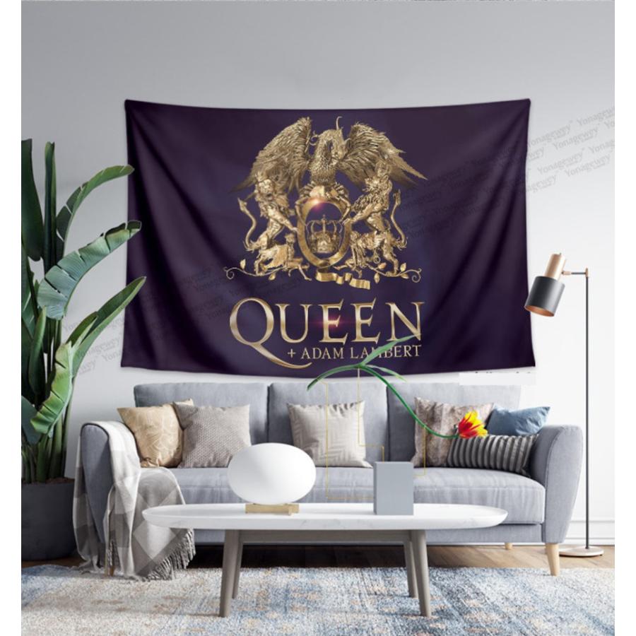 クイーン Queen ロックバンド タペストリー ポスター 壁掛け 壁飾り 壁