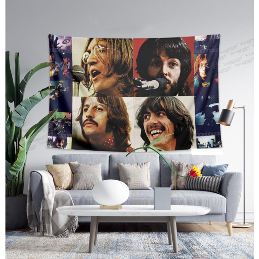ビートルズ壁掛け ビートルズ The Beatles ロックバンド タペストリー ポスター