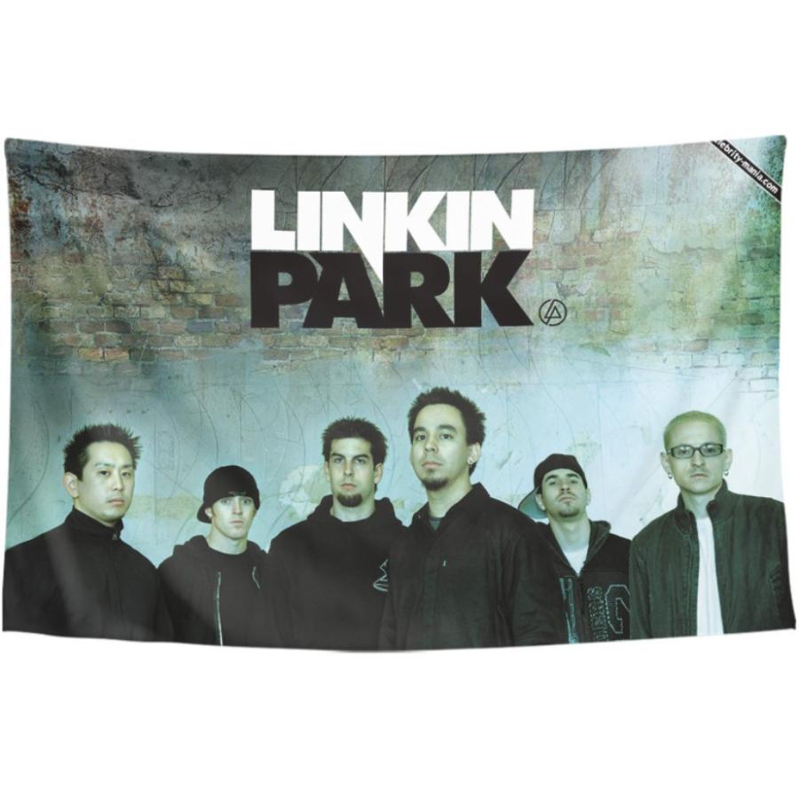 超希少品新品未開封リンキン・パーク Linkin Park 布ポスター フラッグ リンキン・パーク Linkin Park ロックバンド タペストリー ポスター