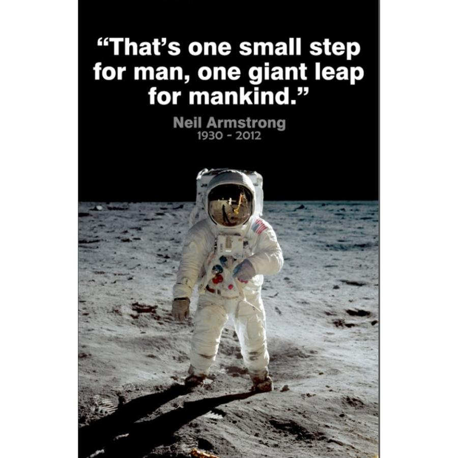 アームストロング 名言 宇宙飛行士 壁掛け 間仕切り インテリア 撮影背景 150x100cm（サイズオーダー可能） : EIWAヤフー店 - 通販  - Yahoo!ショッピング