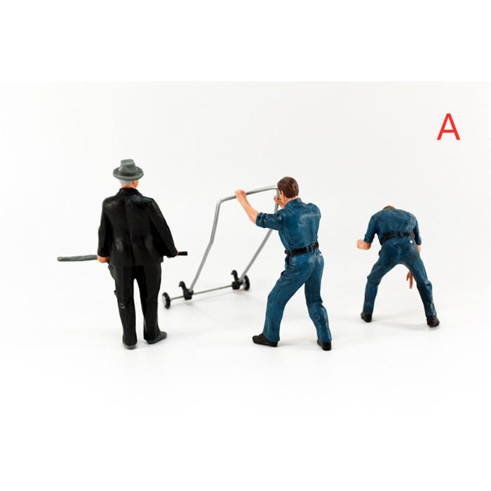 1/18 車修理人形 情景コレクション 人間 人形 人物 人間フィギュア塗装