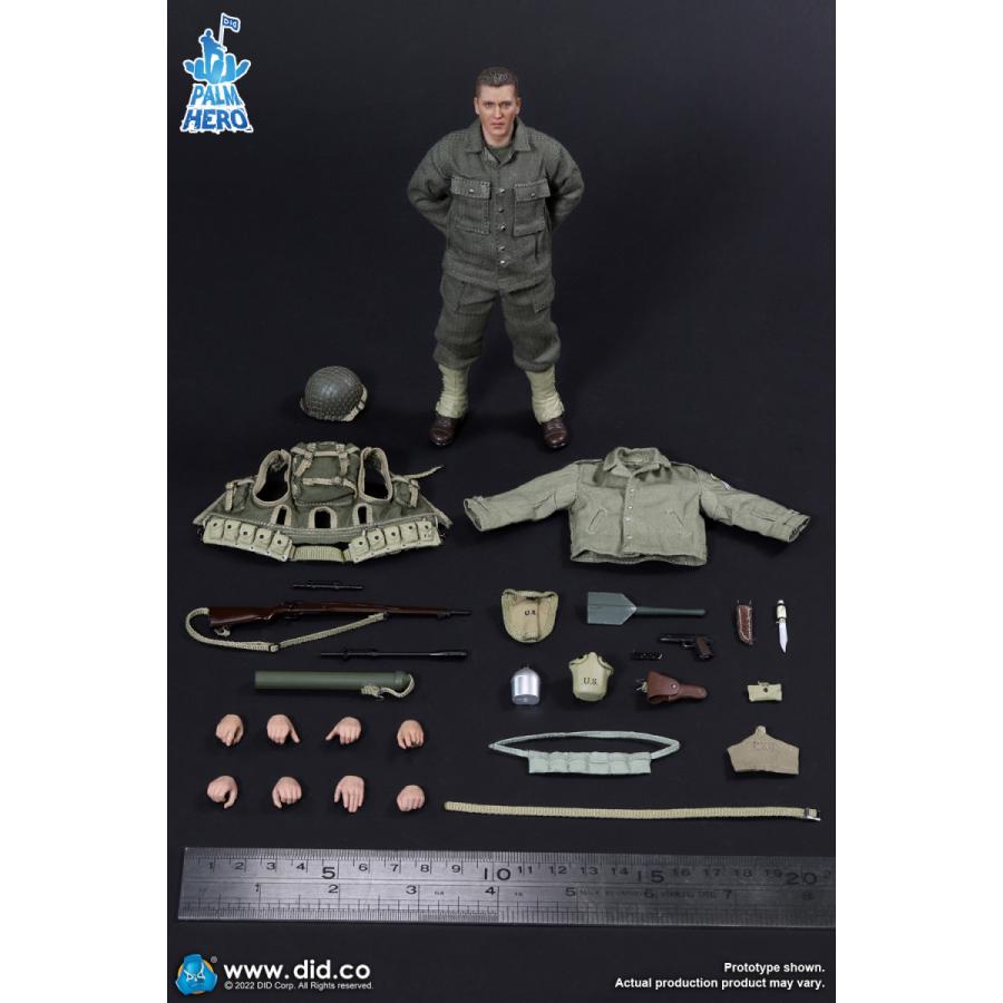 【限定版】第二次世界大戦 アメリカ陸軍『プライベート・ライアン』シリーズ 1/12スケール 可動フィギュア 男性｜eiwasailsors｜10