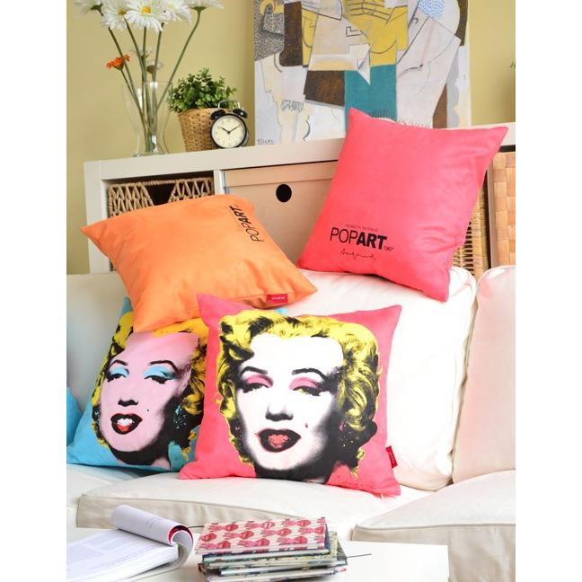 マリリン・モンロー/抱き枕 クッションカバー 45x45cm : EIWAヤフー店