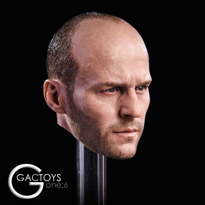 1/6スケール 男性フィギュア用ヘッド ジェイソン・ステイサム ワイルド